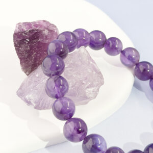 Royal Amethyst Wisdom Bracelet | Calm, Intuition & Protection