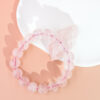 Jelly-Grade Madagascar Rose Quartz Bracelet for Love, Healing, and Self-Worth